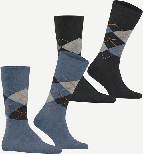 Burlington Everyday (2-pack) donkerblauw grijs 6797