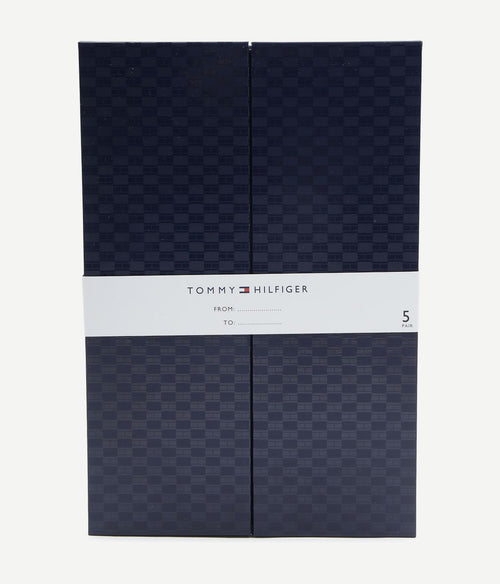 Tommy Hilfiger giftbox (5-pack) donkerblauw