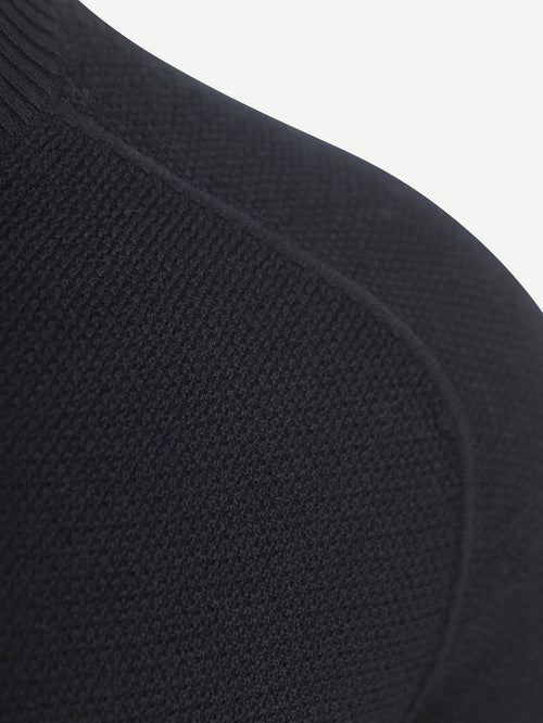 State of Art trui structure donkerblauw | Regular-fit