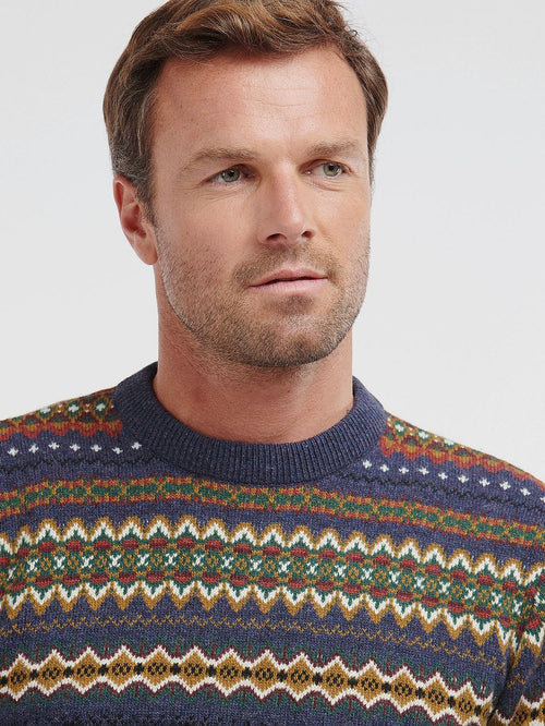 Pullover fairisle wol dessin