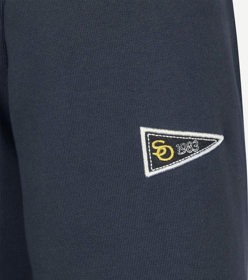 Vest teddy donkerblauw