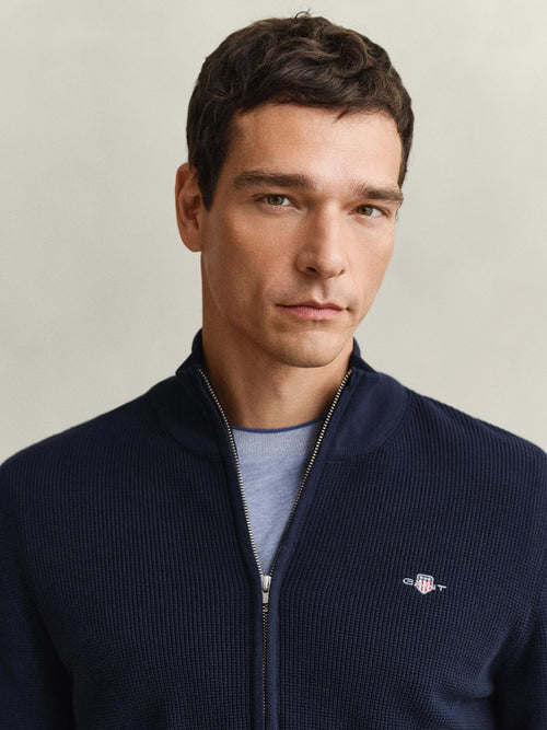 Vest donkerblauw