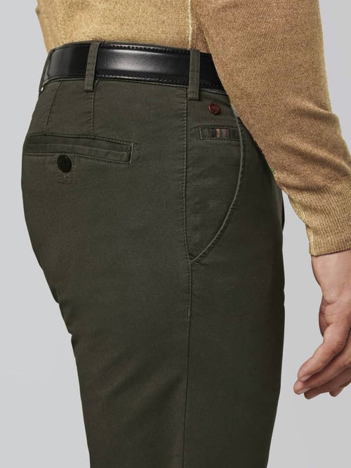 Broek Roma broek donkergroen