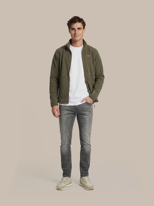 Miracle fleece jack olijfgroen