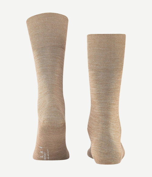 Falke airport sok beige melange