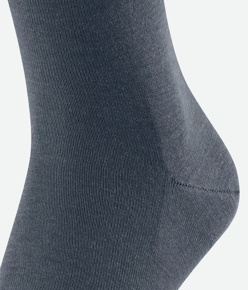 Falke airport sok wol blend 6688 donkerblauw