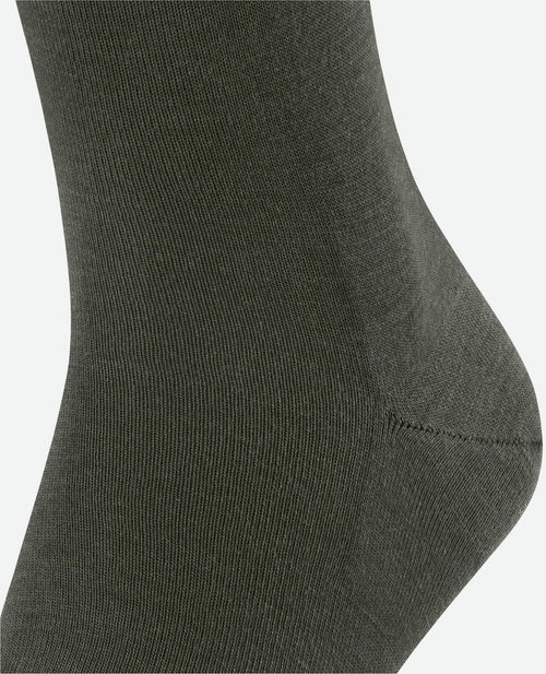 Falke airport sok wol blend 7155 donkergroen