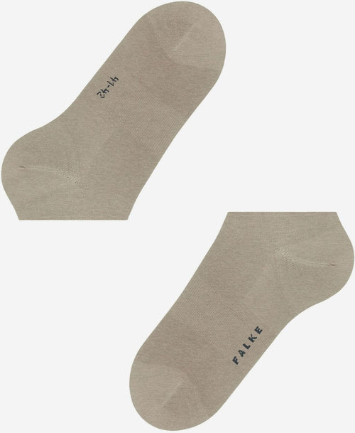Falke climawool enkelsok beige 4044