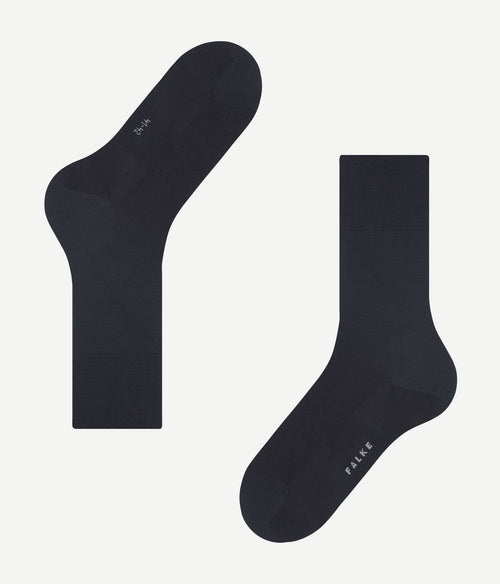 Falke climawool sok donkerblauw 6370