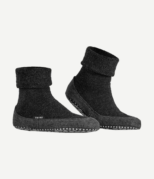 Falke cosyshoe sloffen antraciet