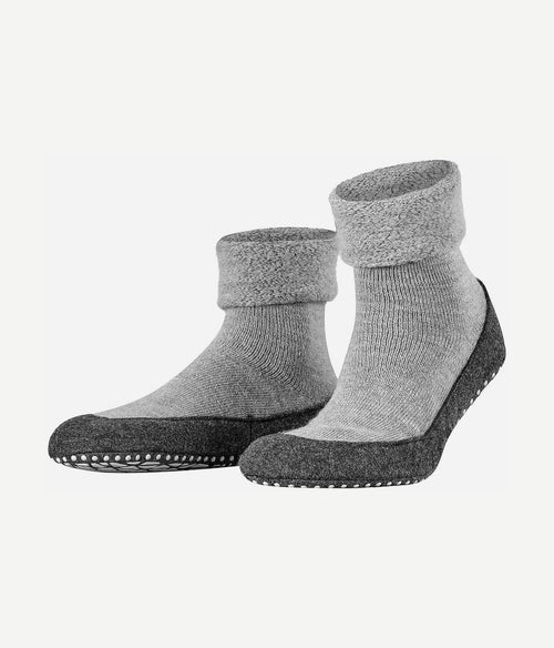 Falke cosyshoe sloffen lichtgrijs