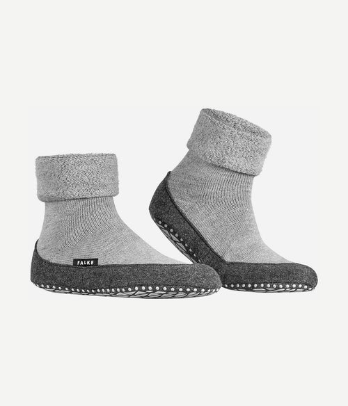 Falke cosyshoe sloffen lichtgrijs