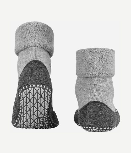 Falke cosyshoe sloffen lichtgrijs