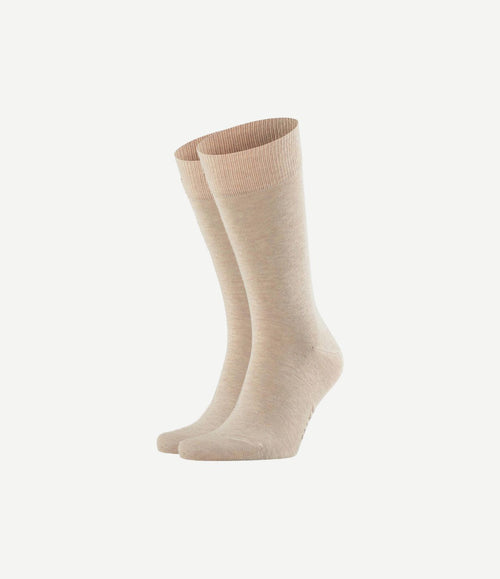 Happy sokken 2 paar beige melange