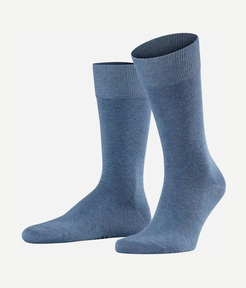 Happy sokken 2 paar blauw melange