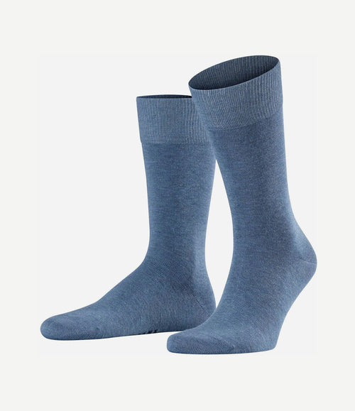 Happy sokken 2 paar blauw melange