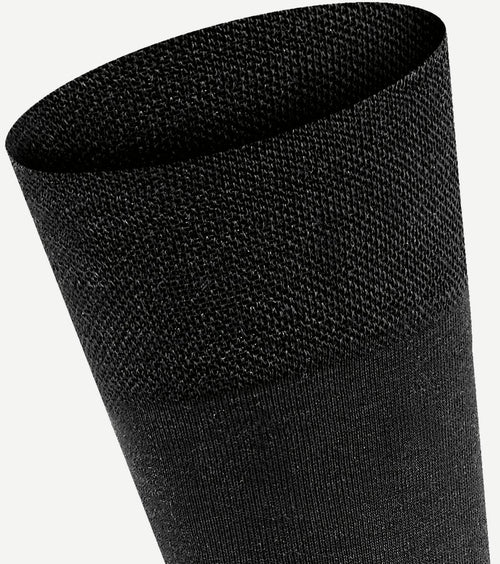 Falke sok sensitive berlin wol blend zwart