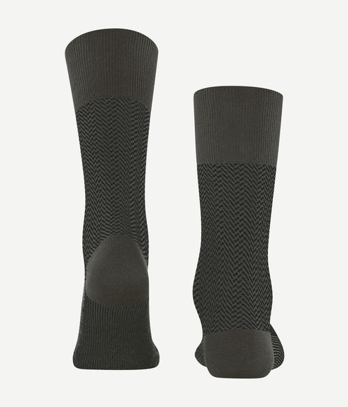 Falke airport herringstripe sok army