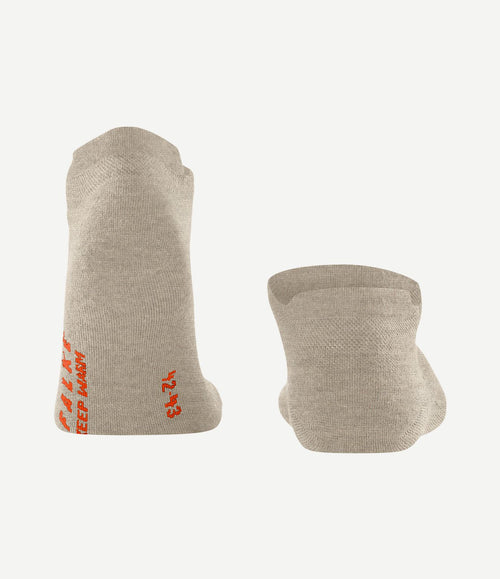 Keep warm sneaker sok beige