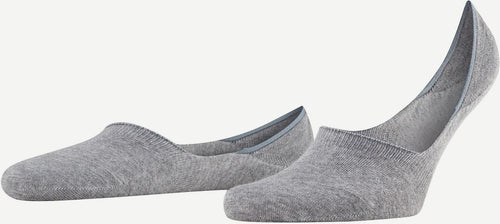 Falke step sneakersok invisible grijs