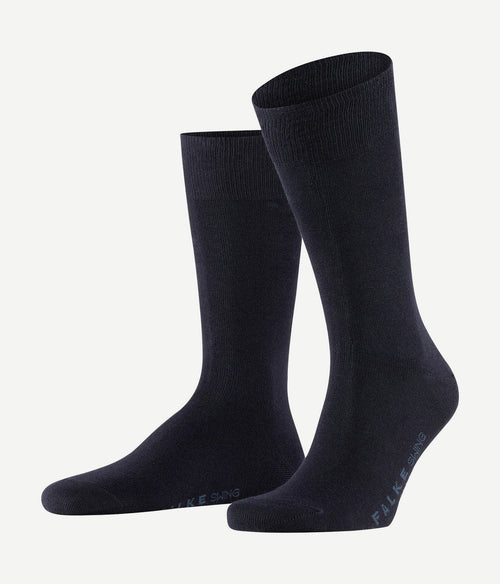 Falke swing sokken (2-pack) donkerblauw
