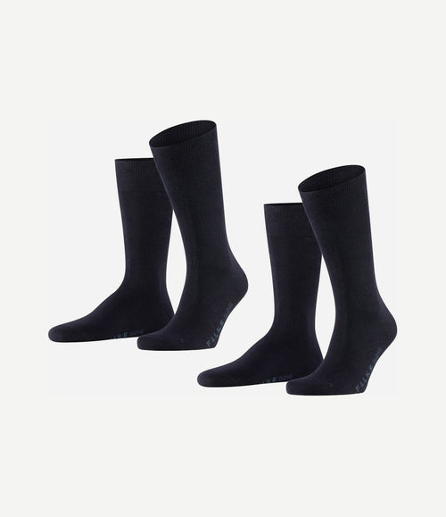Swing sokken (2-pack) donkerblauw