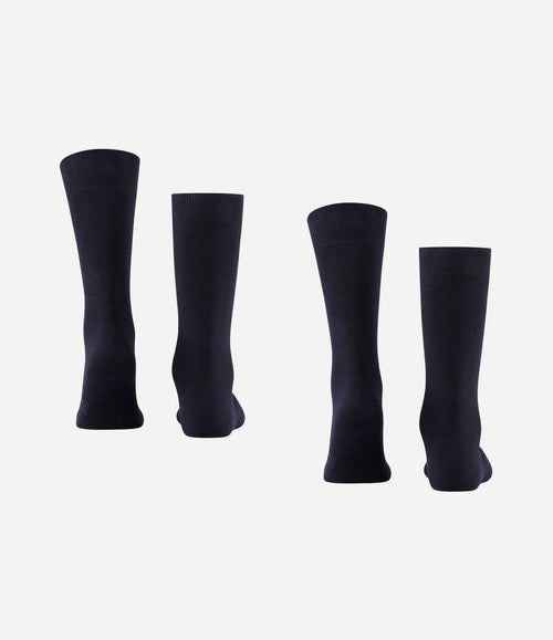 Swing sokken (2-pack) donkerblauw