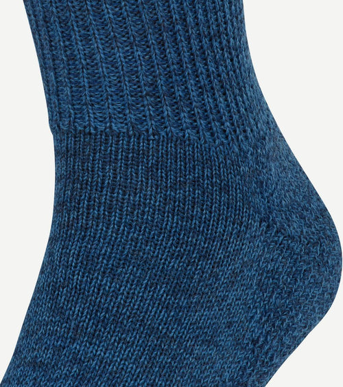 Walkie wandelsok wol blend blauw 6660