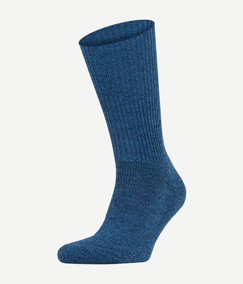 Falke walkie wandelsok wol blend blauw 6660