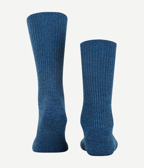 Falke walkie wandelsok wol blend blauw 6660