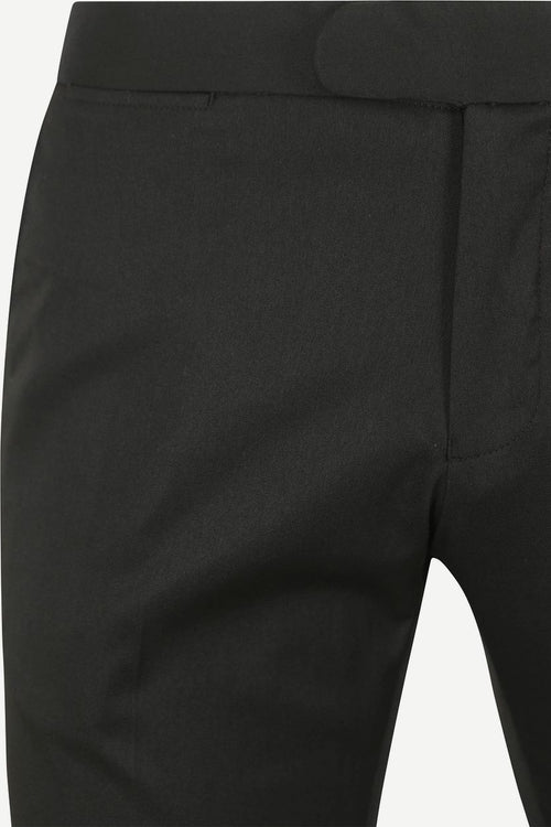 Gala pants hudson zwart | Slim-fit
