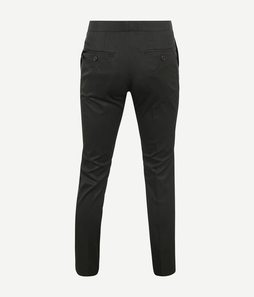Gala pants hudson zwart | Slim-fit