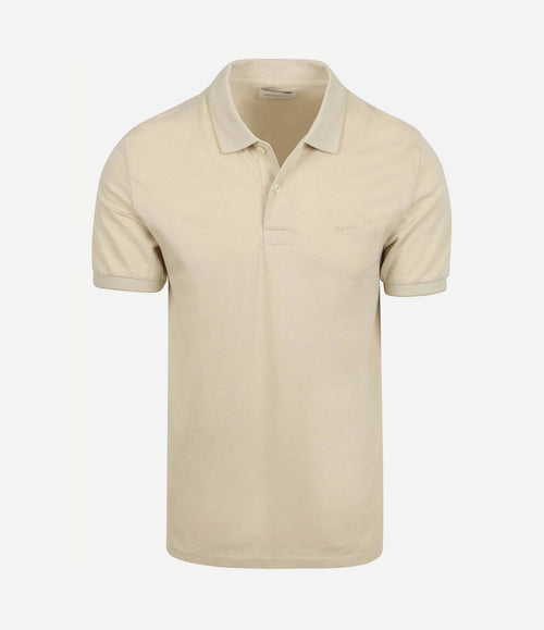 2tone piqué poloshirt ecru