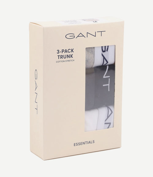 Boxershorts (3-pack) grijs