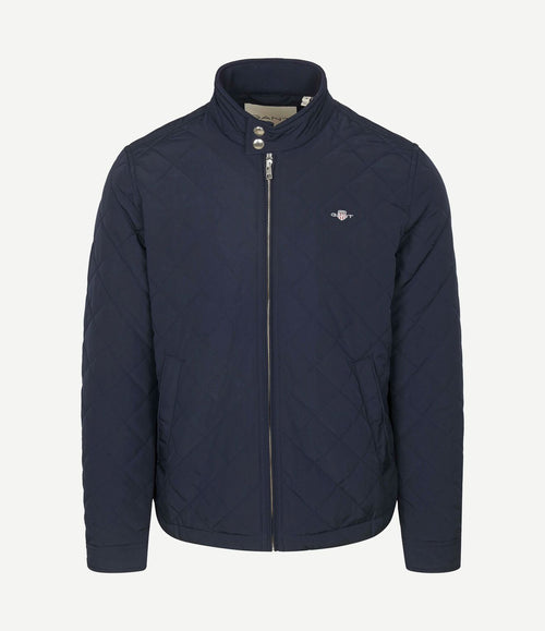 Jas gewatteerd donkerblauw