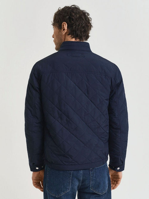 Jas gewatteerd donkerblauw