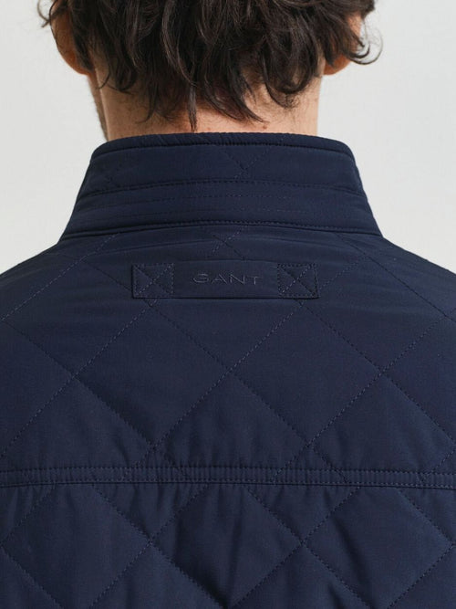 Gant jas gewatteerd donkerblauw