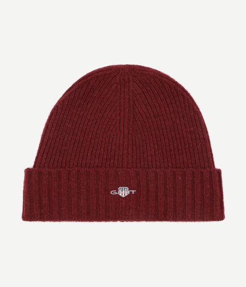 Muts wol bordeaux