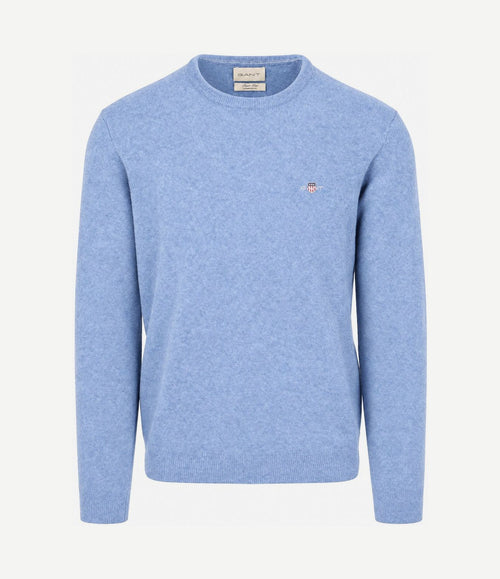 Pullover lamswol horizon blue