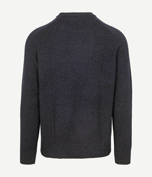 Gant pullover wool blend donkerblauw | Regular-fit