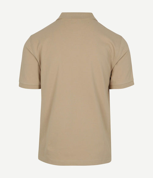 Gant shield piqué poloshirt sand | Regular-fit