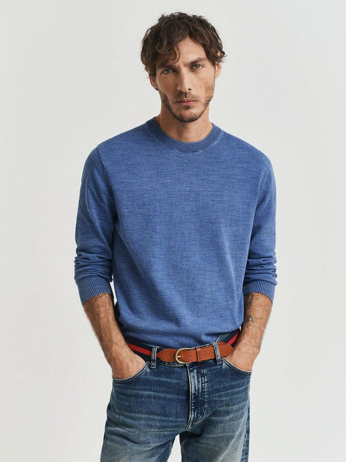 Gant sunfaded trui blauw | Regular-fit