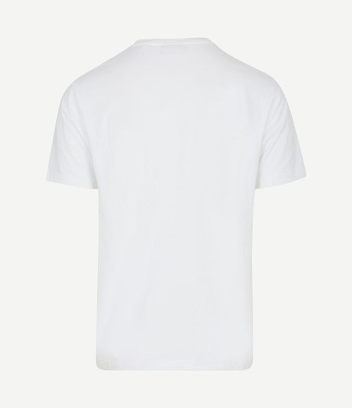 T-shirt shield small logo wit