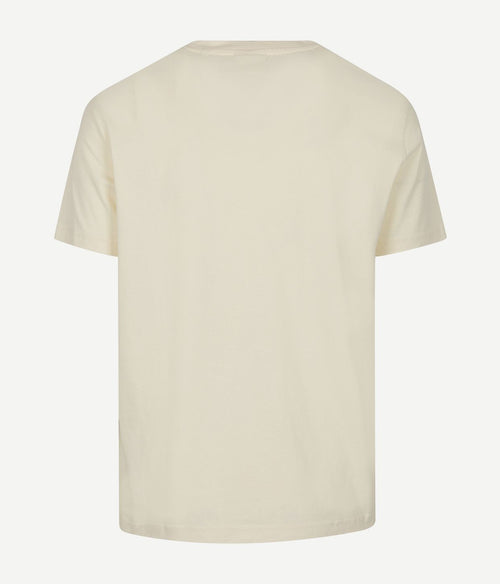 Gant t-shirt graphic logo ecru | Regular-fit