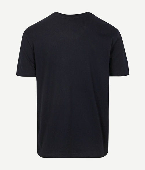 Gant t-shirt graphic logo donkerblauw | Regular-fit