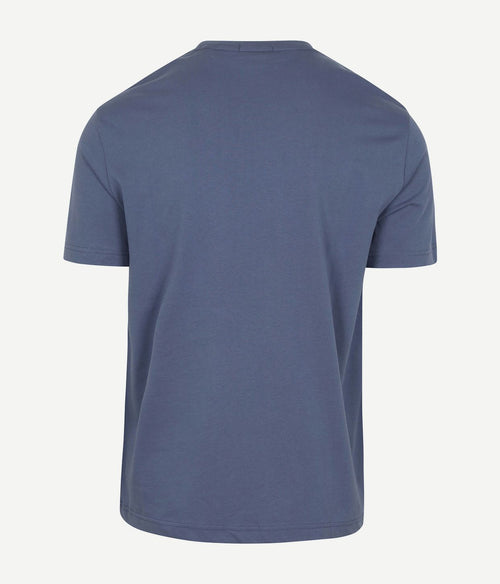 Gant t-shirt shield logo dusty donkerblauw | Regular-fit