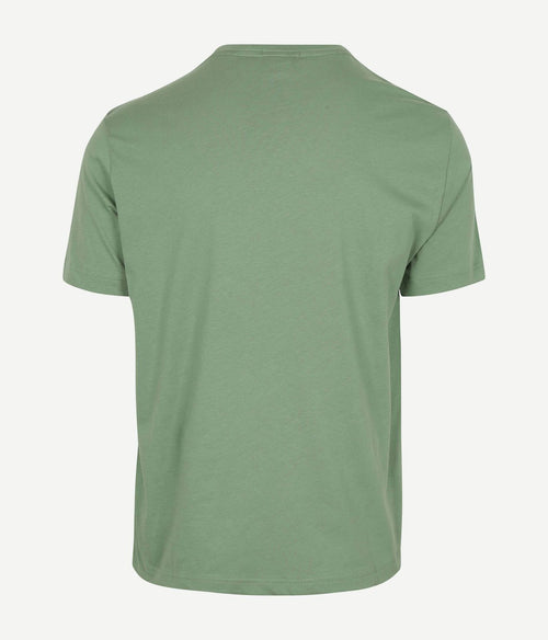 Gant t-shirt shield logo groen | Regular-fit