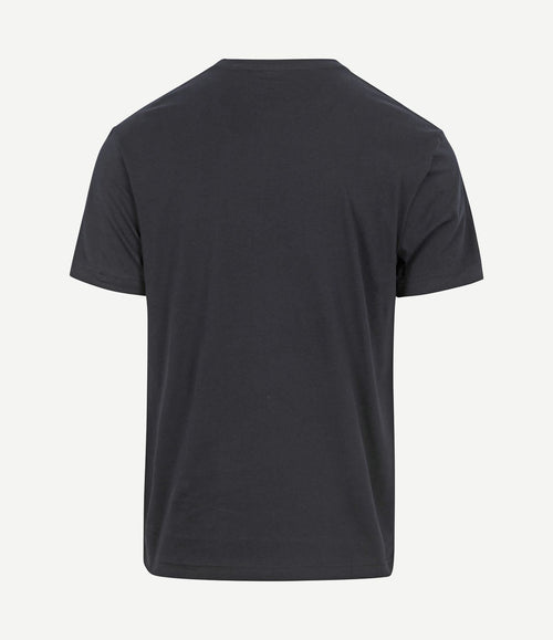 T-shirt shield logo zwart