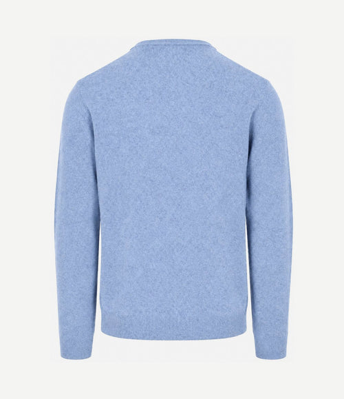 Pullover lamswol horizon blue