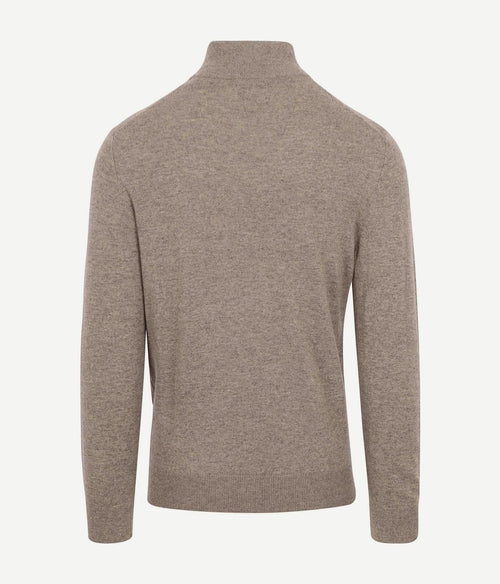 Gant vest lamswol greige | Regular-fit